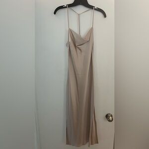 Satin dress